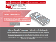 Tablet Screenshot of domex.waw.pl